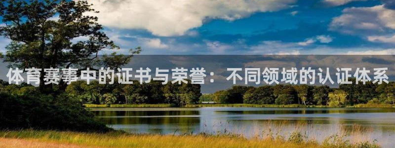 k1体育平台3915：体育赛事中的证书与荣誉：不同领域的认证体系